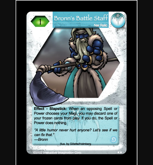 Bronns Battle Staff